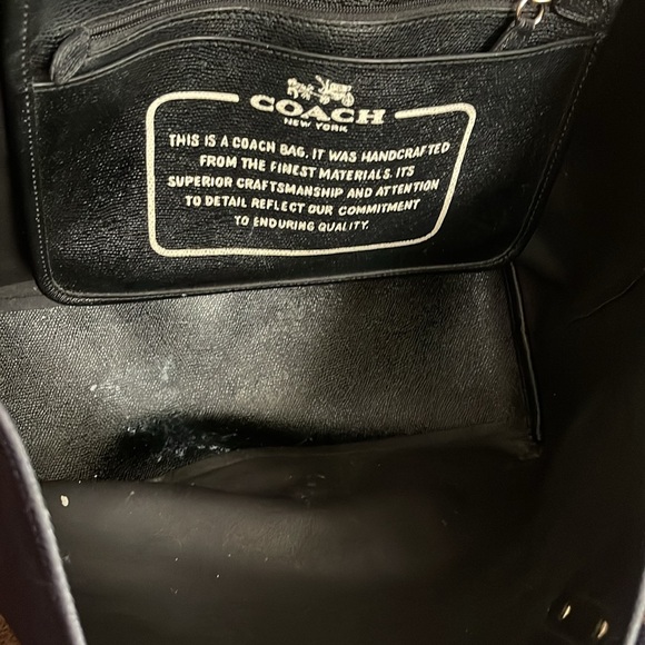 EUC Navy Coach tote - Picture 6 of 8